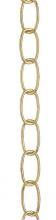 Westinghouse 7007000 - 3' 11 Gauge Fixture Chain Polished Brass Finish