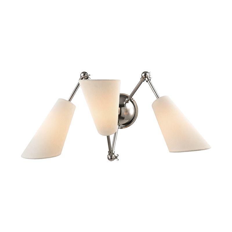 3 LIGHT WALL SCONCE