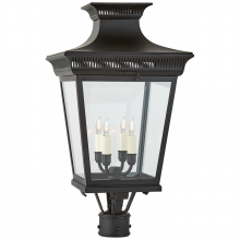 Visual Comfort  CHO 7055BLK-CG - Elsinore Medium Post Lantern