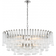 Visual Comfort  JN 5255PN-CG - Lorelei X-Large Oval Chandelier